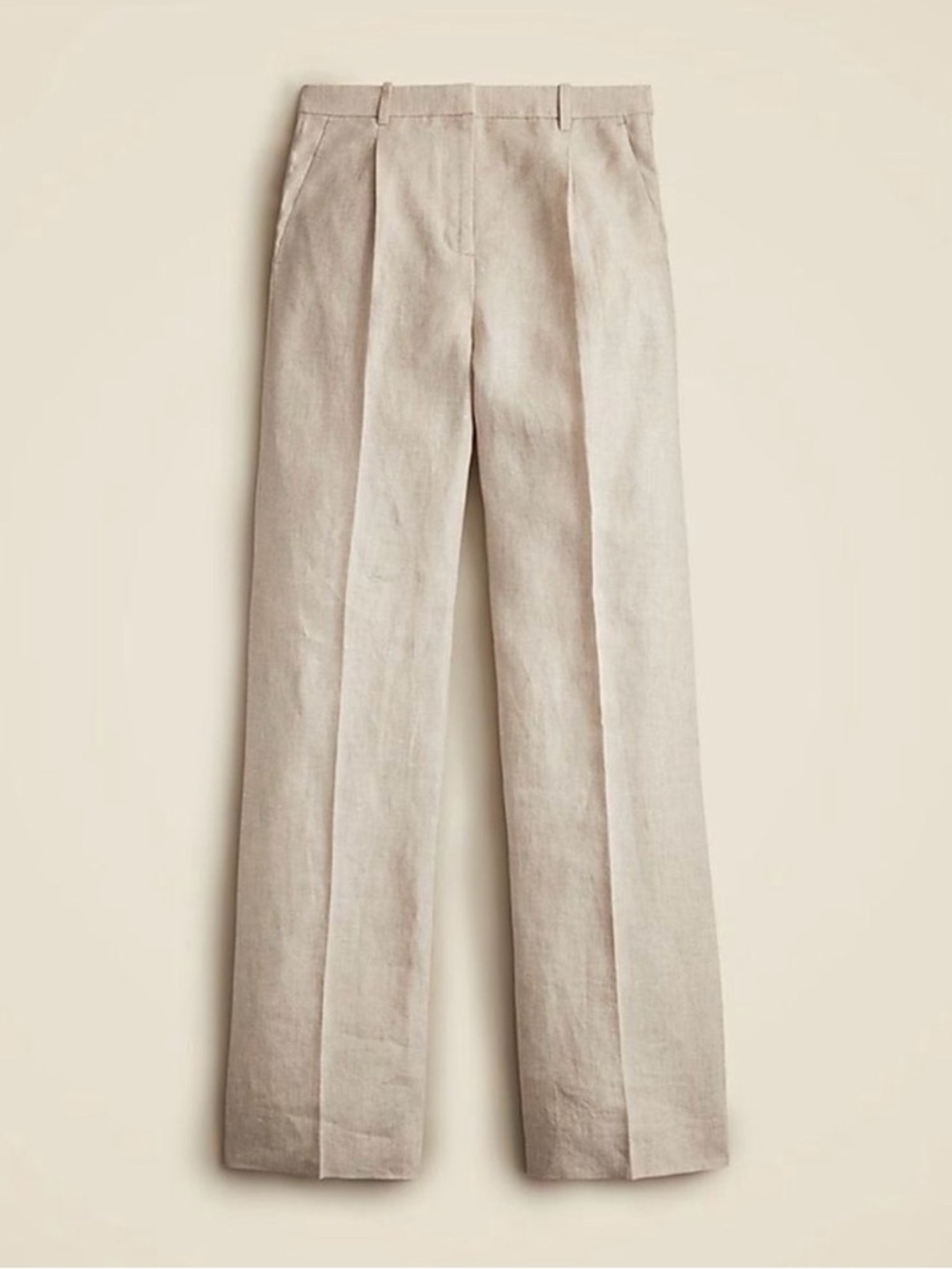 J Crew Essential Wide Leg Linen Pants - New without Tags